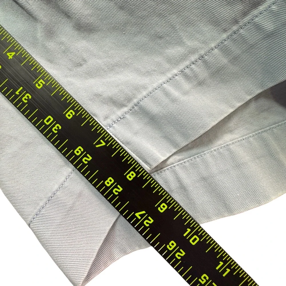 Polo Ralph Lauren Chino Shorts Men 36 Light Blue Classic Fit 9 Inch Cotton Golf